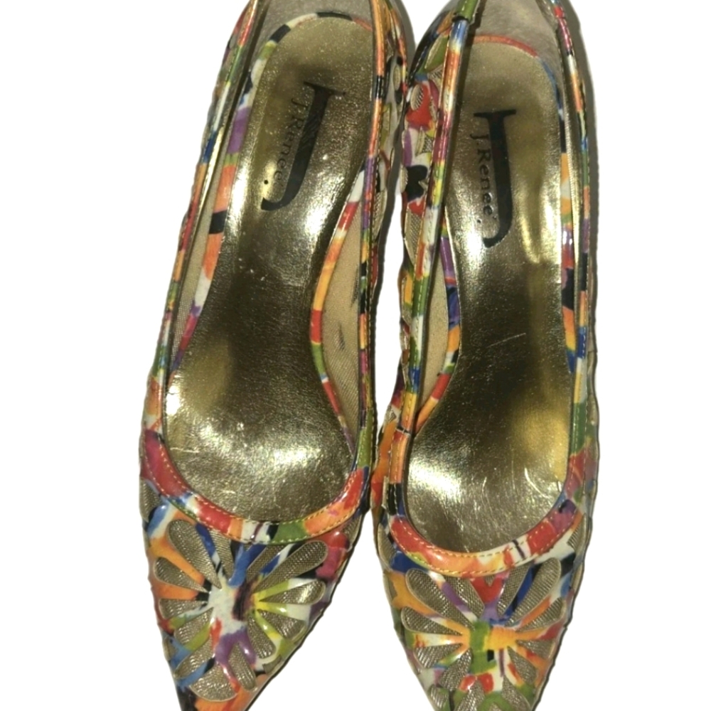 J. Renee Colorful Women's Heels - Picture 5 of 6